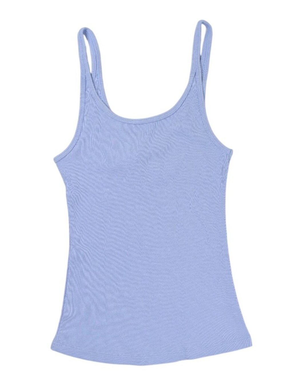 ALO Yoga Ribbed Adore Tank in Light Provence Blue